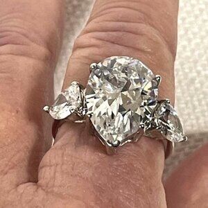 925 silver fashion statement ring.